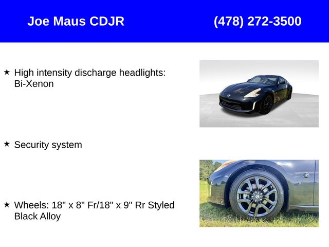 used 2015 Nissan 370Z car, priced at $12,787
