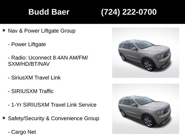 used 2014 Dodge Durango car, priced at $15,734