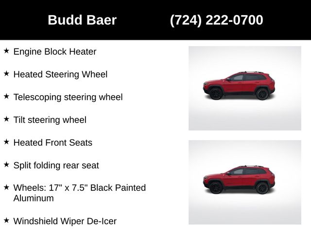 used 2019 Jeep Cherokee car, priced at $19,916