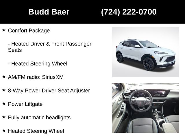 used 2025 Buick Encore GX car, priced at $25,956