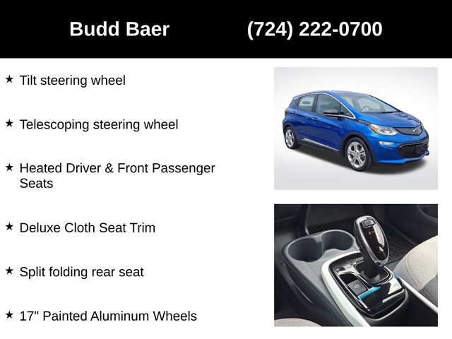 used 2017 Chevrolet Bolt EV car, priced at $13,965