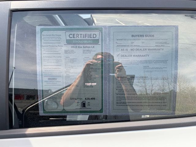 used 2023 Kia Seltos car, priced at $20,599
