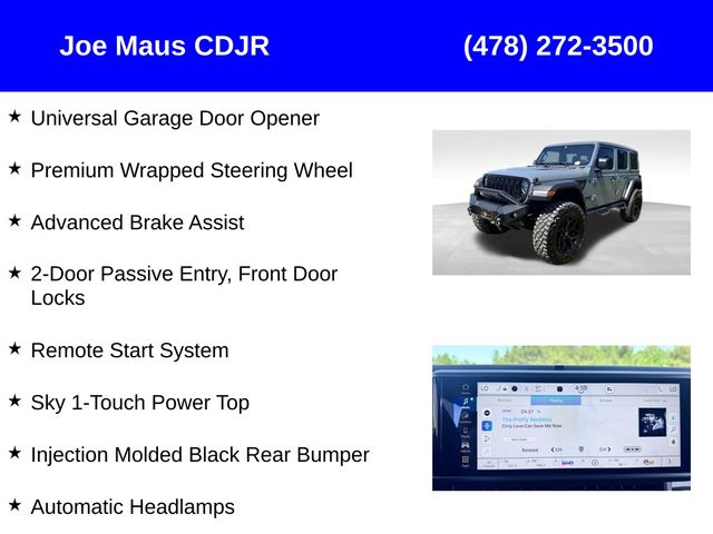 new 2025 Jeep Wrangler car, priced at $65,435