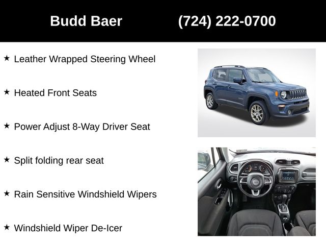 used 2020 Jeep Renegade car, priced at $17,252
