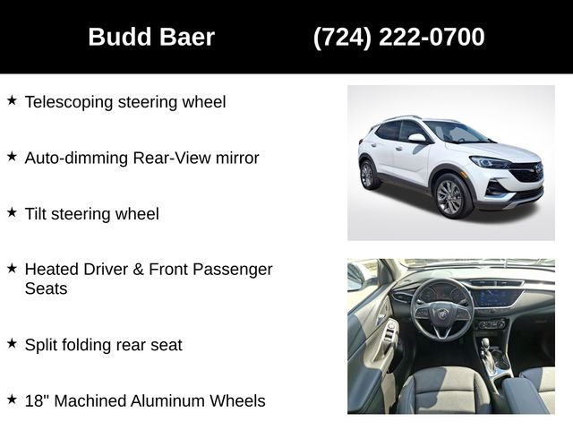 used 2023 Buick Encore GX car, priced at $24,893