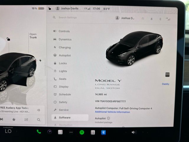 used 2024 Tesla Model Y car, priced at $37,877