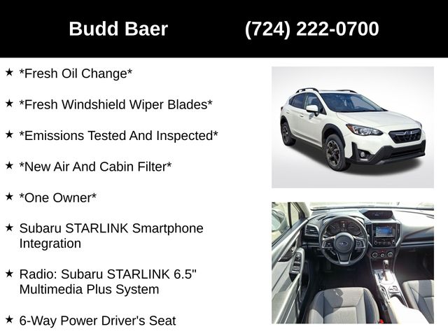 used 2021 Subaru Crosstrek car, priced at $20,852