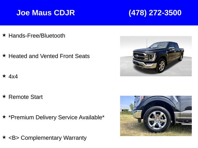 used 2023 Ford F-150 car, priced at $50,487