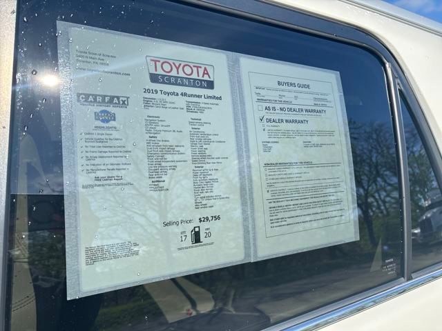 used 2019 Toyota 4Runner car, priced at $28,999