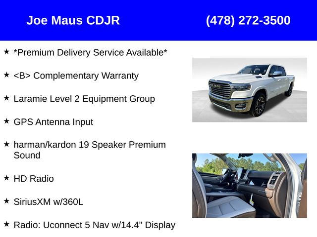 new 2025 Ram 1500 car, priced at $57,961