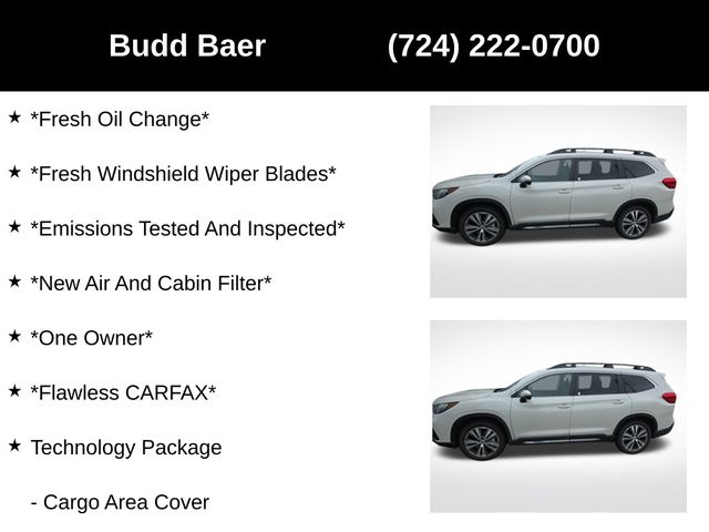 used 2022 Subaru Ascent car, priced at $35,085