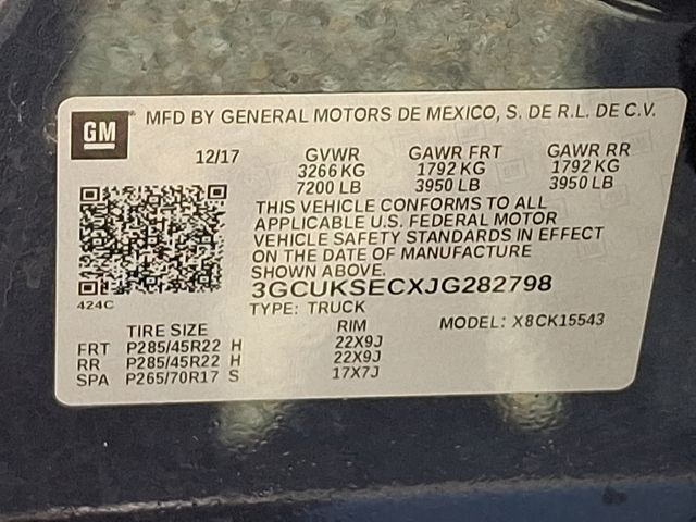 used 2018 Chevrolet Silverado 1500 car, priced at $30,648