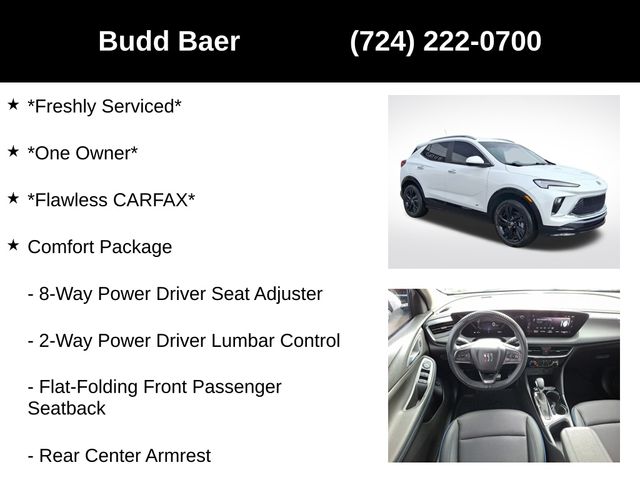 used 2025 Buick Encore GX car, priced at $25,956
