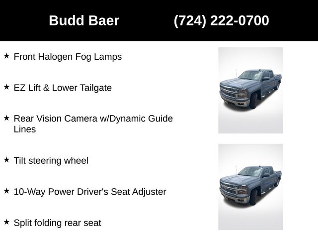 used 2015 Chevrolet Silverado 1500 car, priced at $18,961