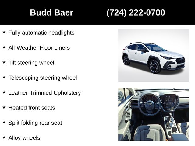 used 2024 Subaru Crosstrek car, priced at $29,920