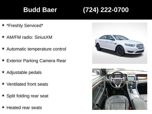 used 2018 Ford Taurus car, priced at $12,967