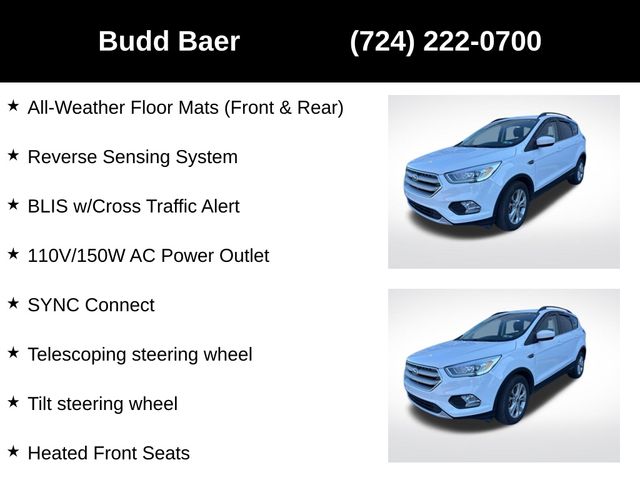 used 2017 Ford Escape car, priced at $10,885