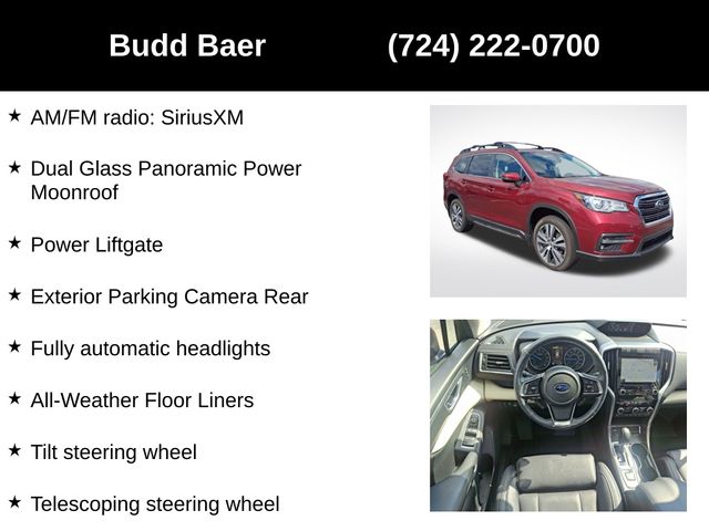 used 2022 Subaru Ascent car, priced at $25,980