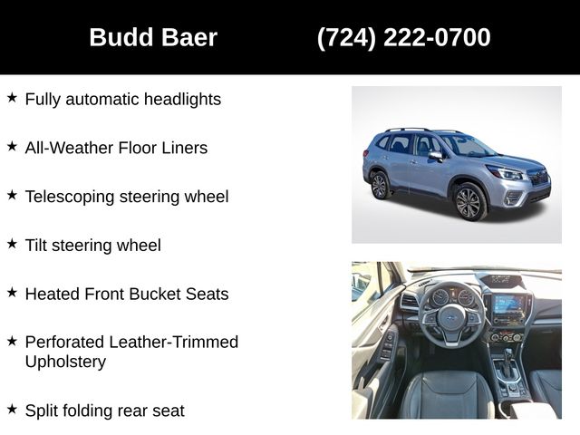 used 2021 Subaru Forester car, priced at $25,910