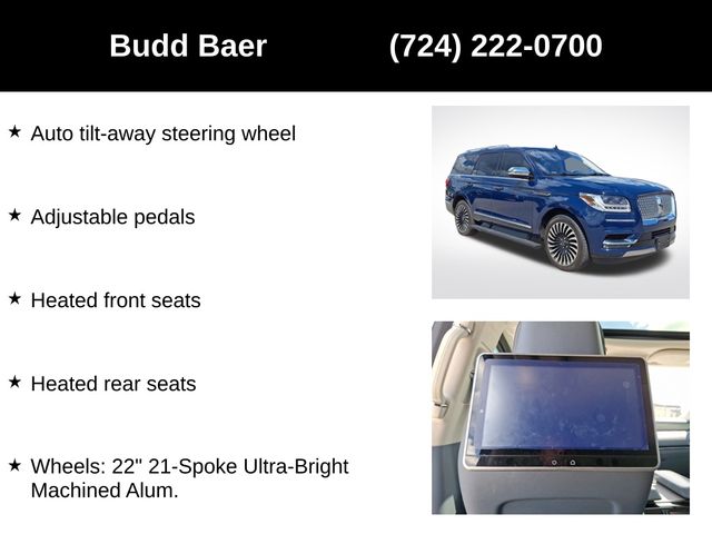 used 2020 Lincoln Navigator car, priced at $48,992