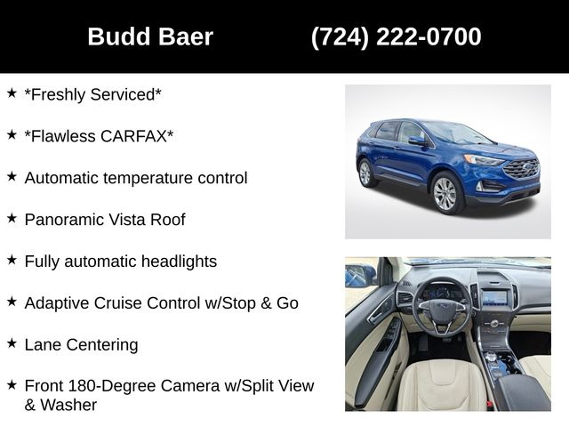 used 2020 Ford Edge car, priced at $22,583