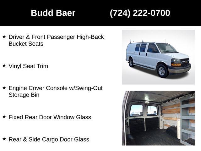 used 2021 Chevrolet Express 2500 car, priced at $19,685
