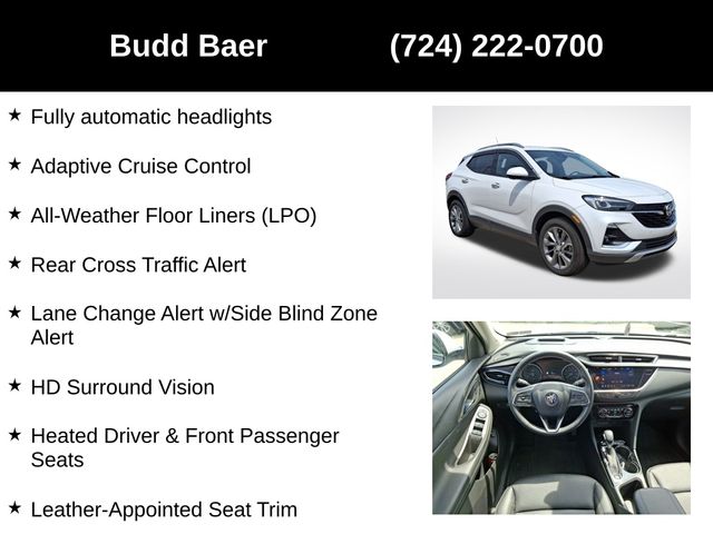 used 2023 Buick Encore GX car, priced at $26,802