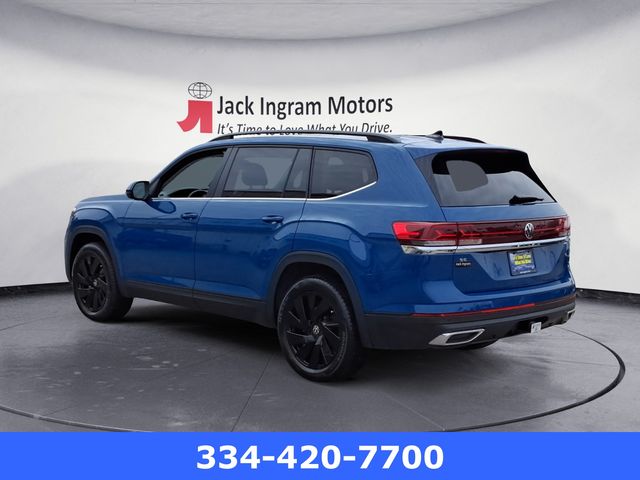 new 2025 Volkswagen Atlas car, priced at $45,128
