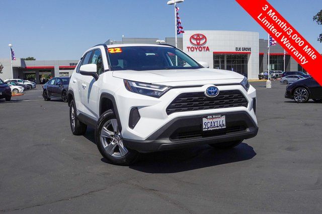 used 2022 Toyota RAV4 Hybrid car, priced at $23,999