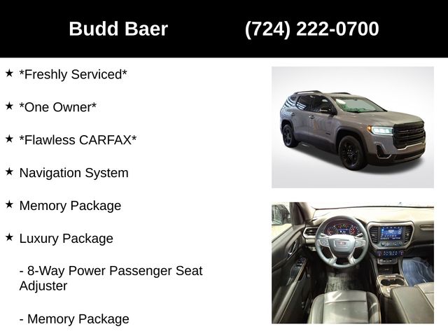 used 2023 GMC Acadia car, priced at $32,903