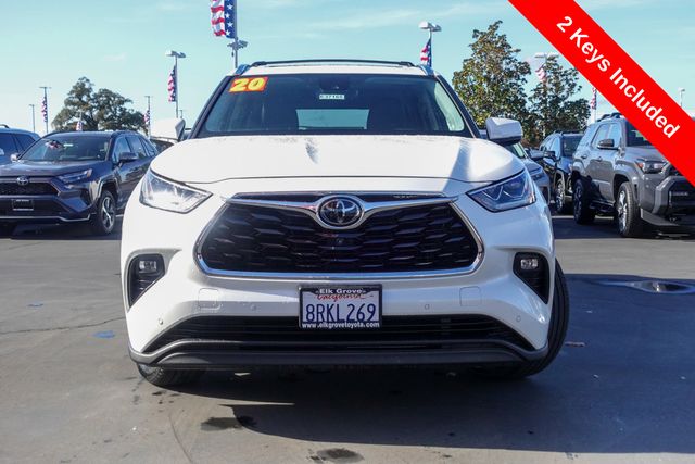 used 2020 Toyota Highlander car, priced at $32,000