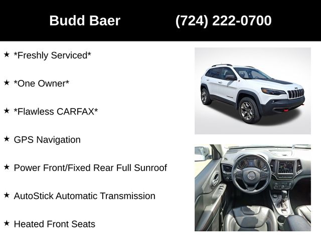used 2019 Jeep Cherokee car, priced at $22,933