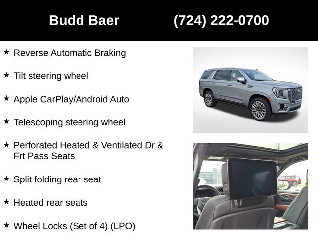 used 2024 GMC Yukon car, priced at $86,827