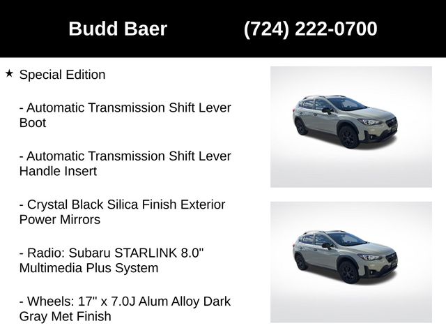 used 2023 Subaru Crosstrek car, priced at $23,893