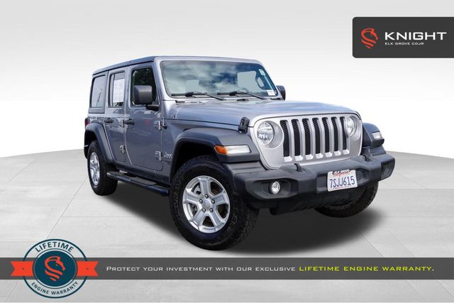 used 2018 Jeep Wrangler car, priced at $22,649