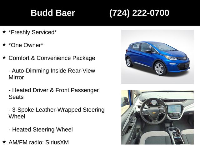 used 2017 Chevrolet Bolt EV car, priced at $11,880