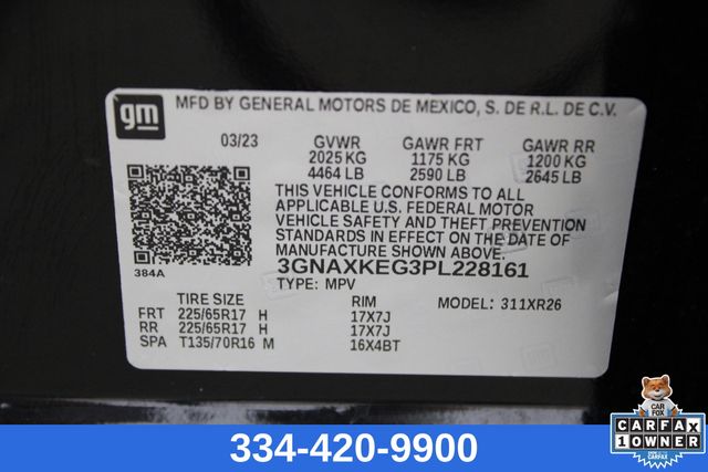 used 2023 Chevrolet Equinox car, priced at $21,999