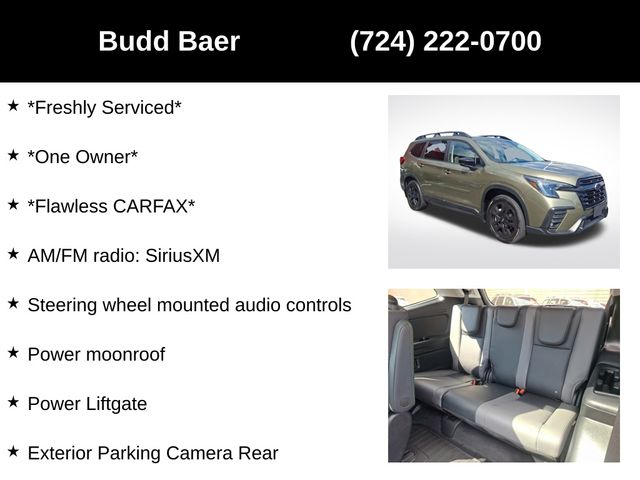used 2024 Subaru Ascent car, priced at $37,827