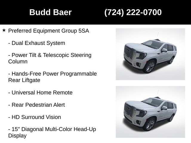used 2022 GMC Yukon car, priced at $56,821