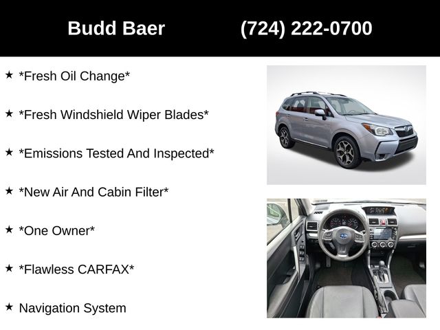 used 2016 Subaru Forester car, priced at $13,805