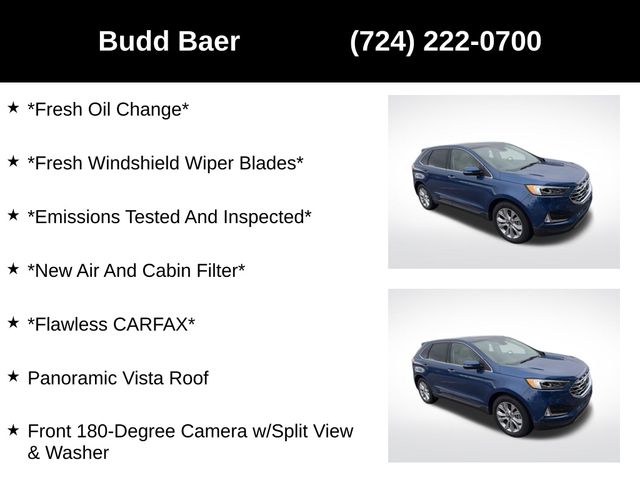 used 2020 Ford Edge car, priced at $22,981