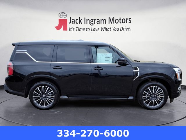 new 2025 Nissan Armada car, priced at $81,350