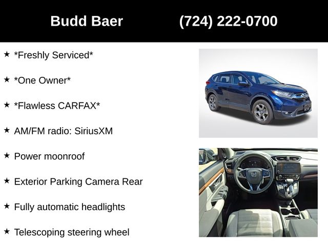 used 2017 Honda CR-V car, priced at $15,920