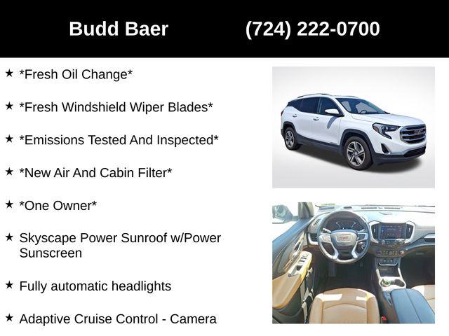 used 2020 GMC Terrain car, priced at $21,695
