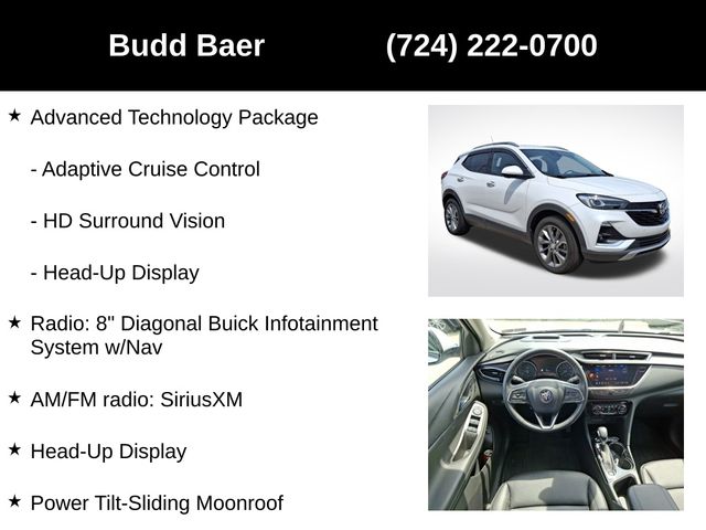 used 2023 Buick Encore GX car, priced at $26,802