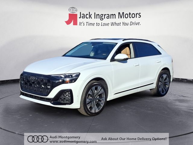 new 2025 Audi Q8 car, priced at $79,216