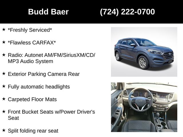 used 2016 Hyundai Tucson car, priced at $11,954