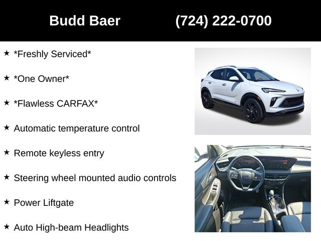 used 2025 Buick Encore GX car, priced at $27,685