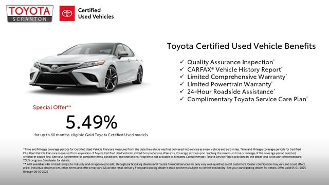 used 2025 Toyota Camry car, priced at $31,489