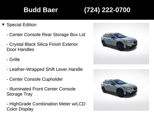 used 2023 Subaru Crosstrek car, priced at $23,893